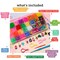 Incraftables Rubber Band Bracelet Making Kit. Rainbow Rubberband Set with Y-Loom, Zipper Hook, S-Clips, Beads, Charms, Tassels &#x26; Crochet Hooks. Rubber Band Loom Bracelet Making Kit for Kids &#x26; Adults